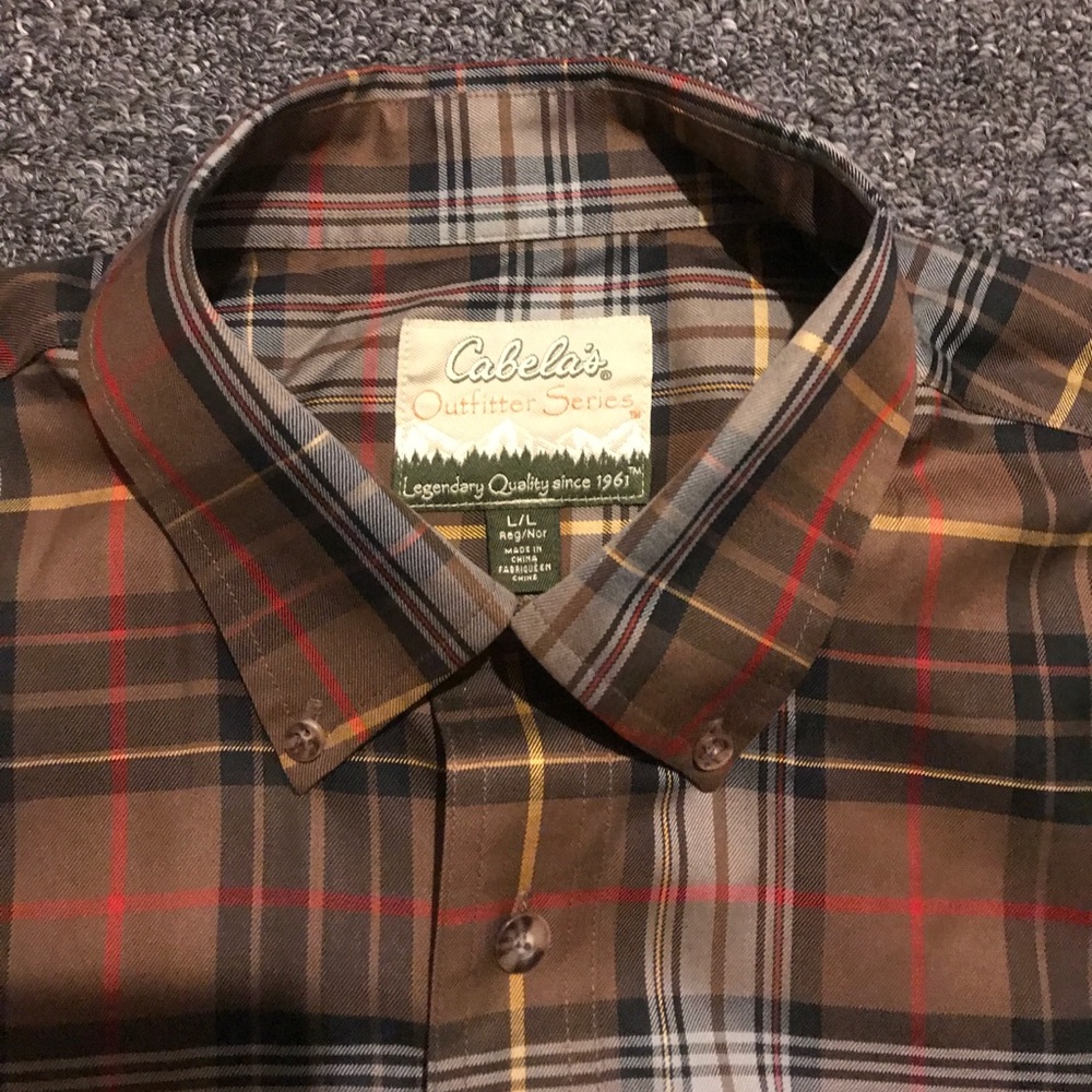 Cabelas button up